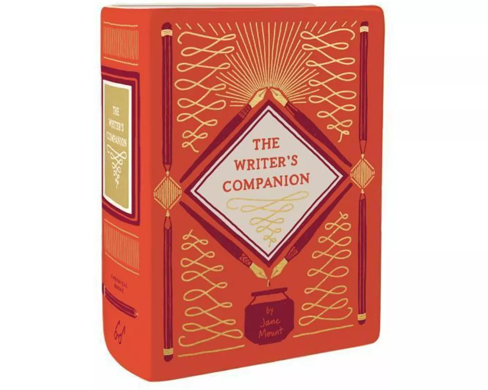 Bibliophile Ceramic Vase: The Writer's Companion