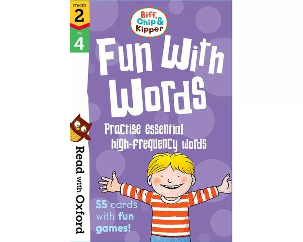 Read with Oxford: Stages 2-4: Biff, Chip and Kipper: Fun With Words Flashcards
