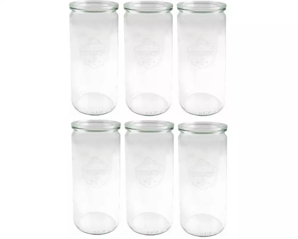 Weck Einmachglas 1040 ml, 6 Stück