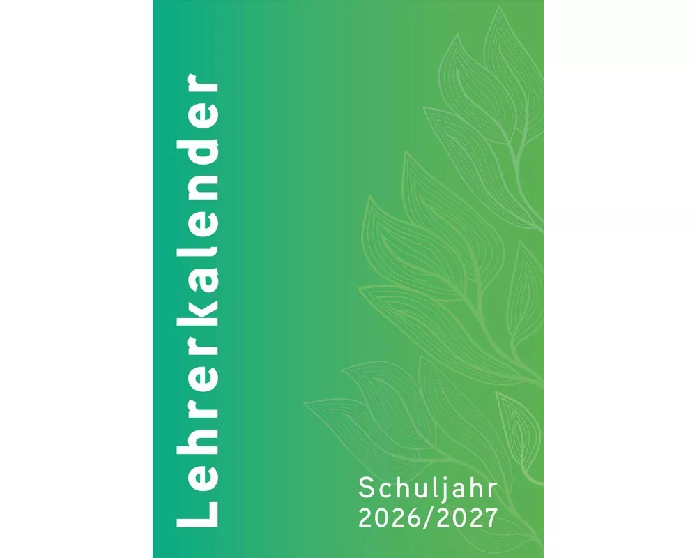 Lehrerkalender - Planer für Lehrerinnen und Lehrer 2026/27