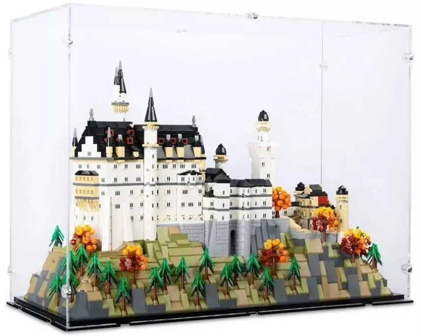 iDisplayit Acryl-Display für LEGO 21063 Schloss Neuschwanstein