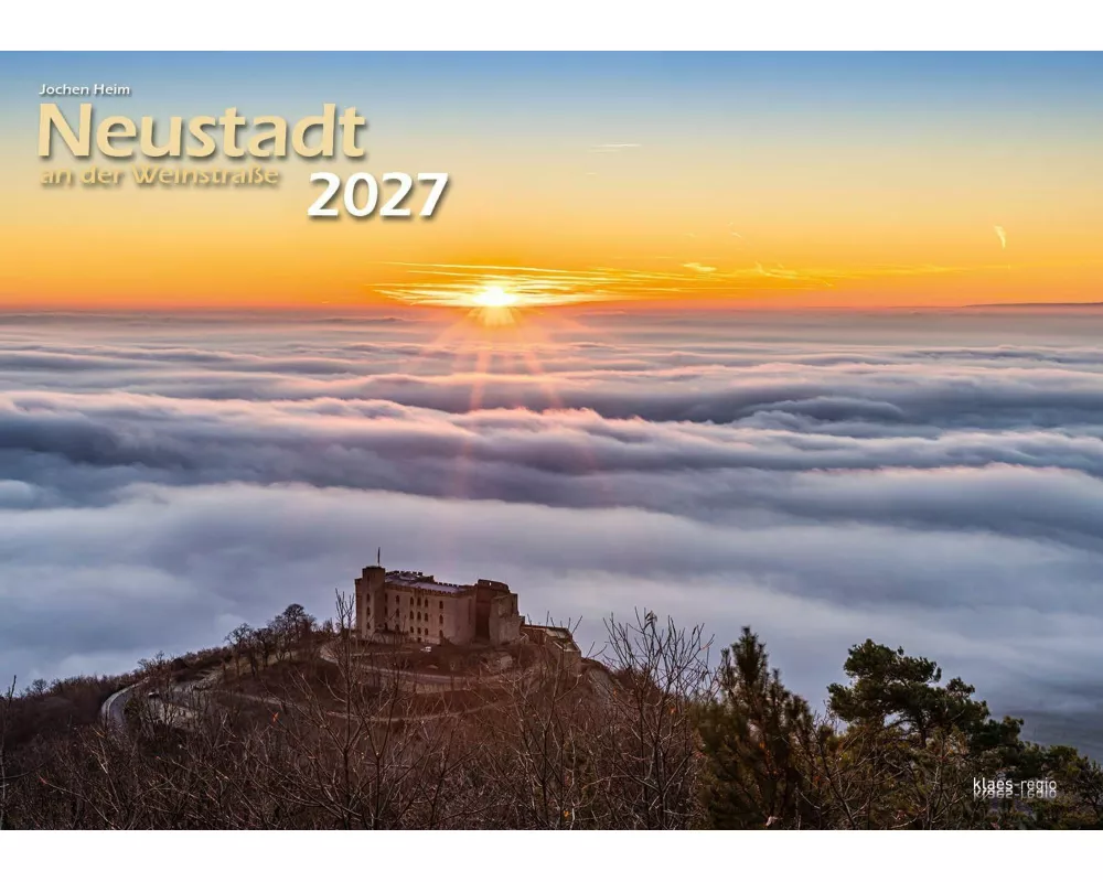 Neustadt a. d. Weinstraße 2027 Bildkalender A3 Spiralbindung