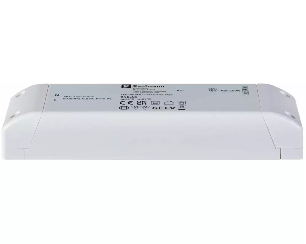 Paulmann ULine Zubehör Trafo 150 VA Weiss 230/48 V 33 mm