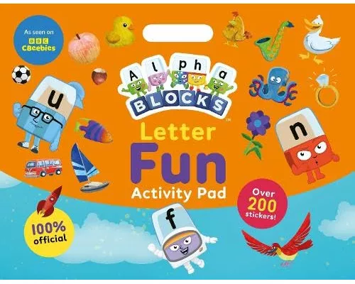 Alphablocks Letter Fun Mini Activity Pad