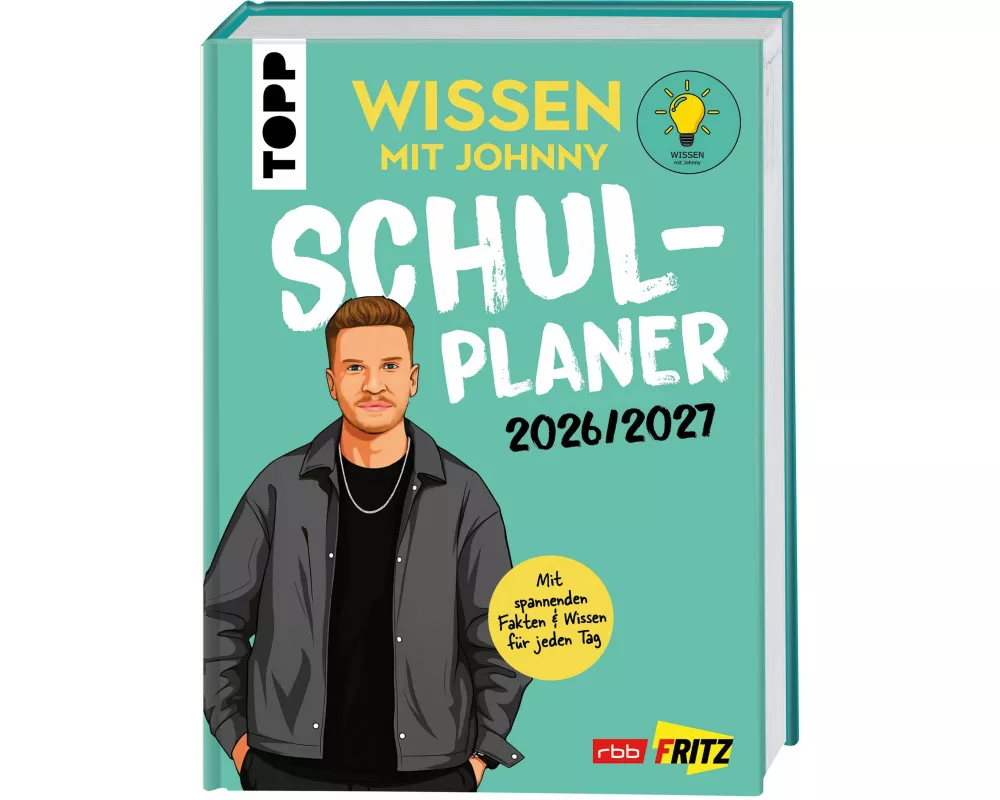 Wissen mit Johnny: Schulplaner 2026/2027