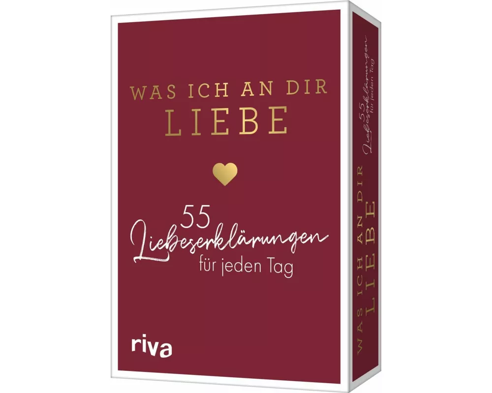 Was ich an dir liebe – 55 Liebeserklärungen für jeden Tag