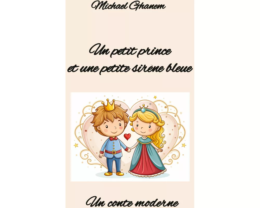 Un petit prince et une petite sirène bleue