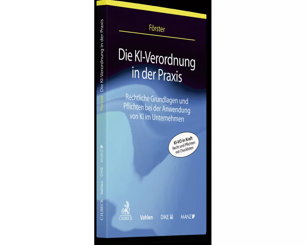 Die KI-Verordnung in der Praxis