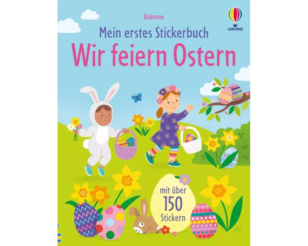 Mein erstes Stickerbuch: Wir feiern Ostern
