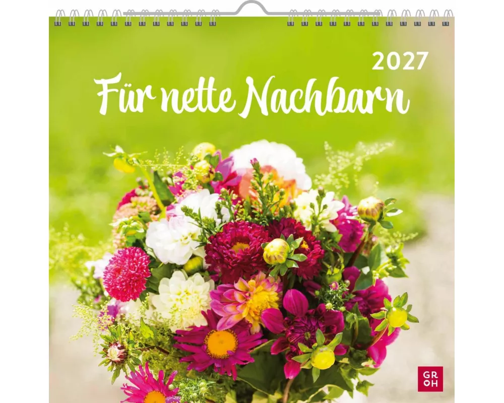 Wandkalender 2027: Für nette Nachbarn