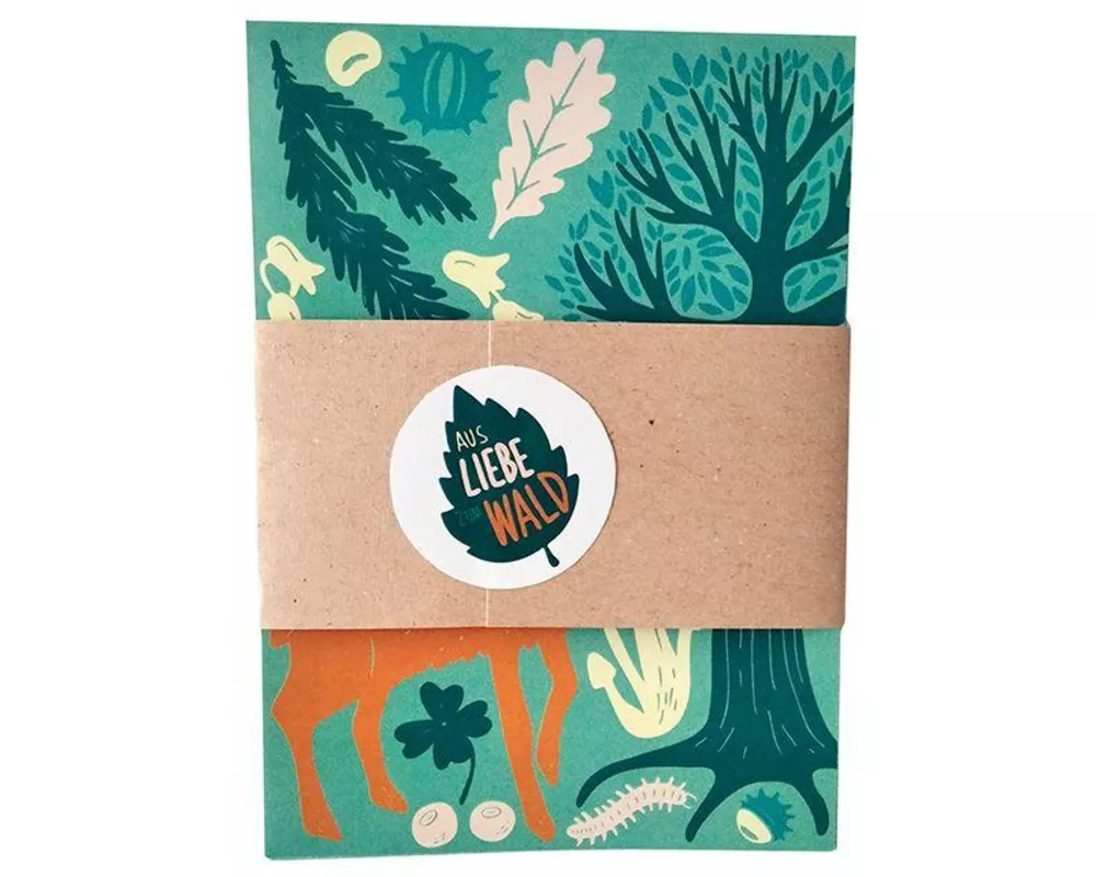 Postkartenset - Aus Liebe zum Wald