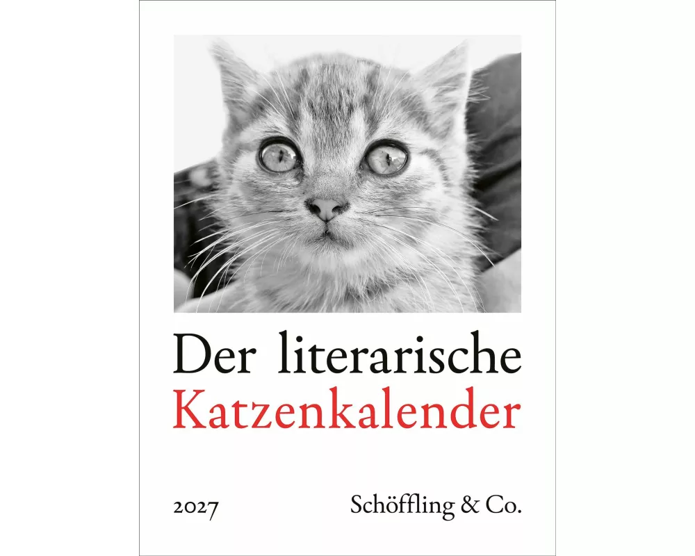 Der literarische Katzenkalender 2027
