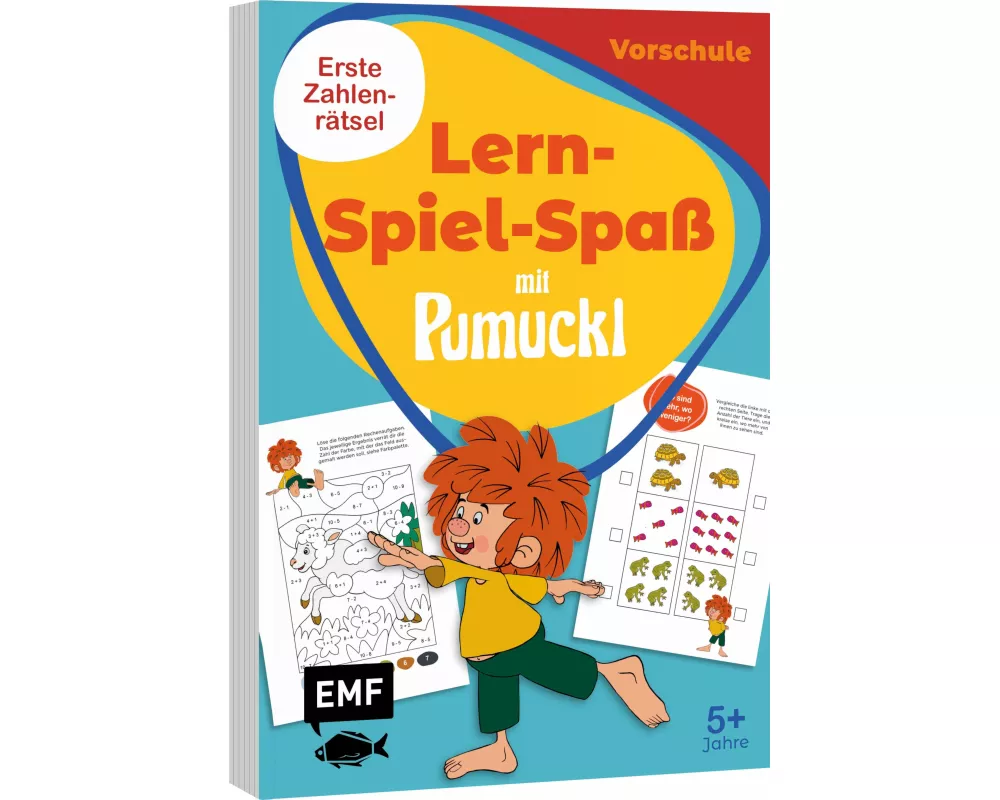 Lern-Spiel-Spaß mit Pumuckl - Mein Vorschulblock: Erste Zahlen