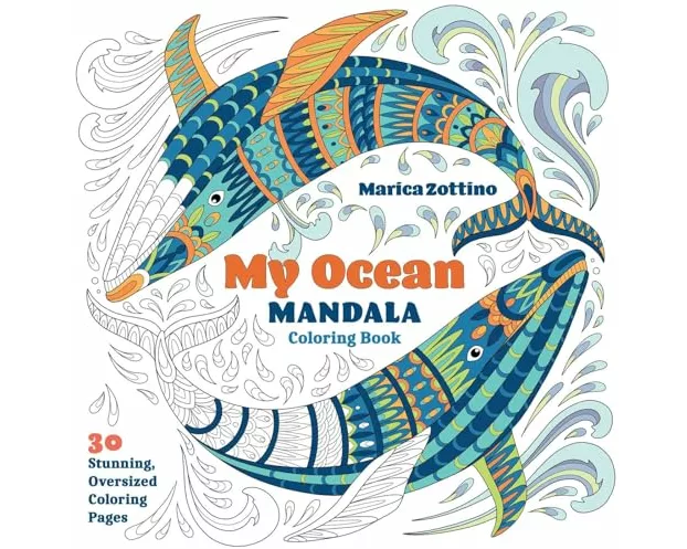 My Ocean Mandala Coloring Book