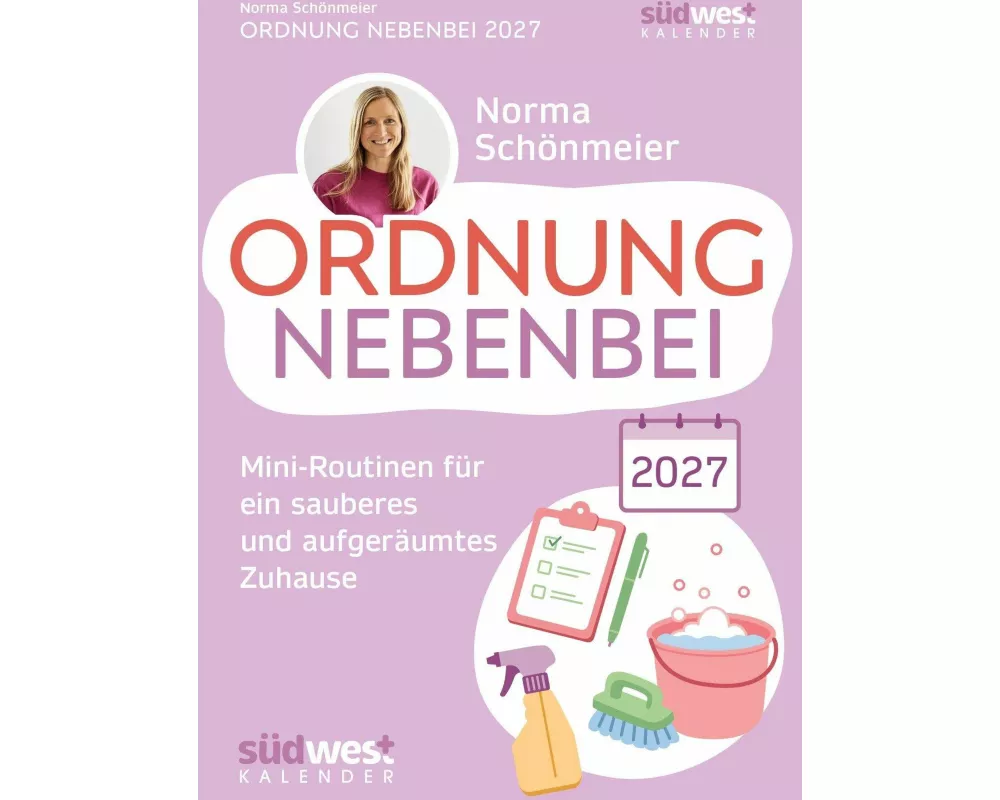 Ordnung nebenbei 2027 - Tagesabreißkalender zum Aufstellen oder Aufhängen