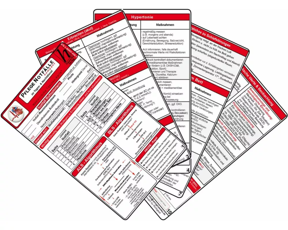 Pflege Notfälle "kompakt" im Tages- & Nachtdienst