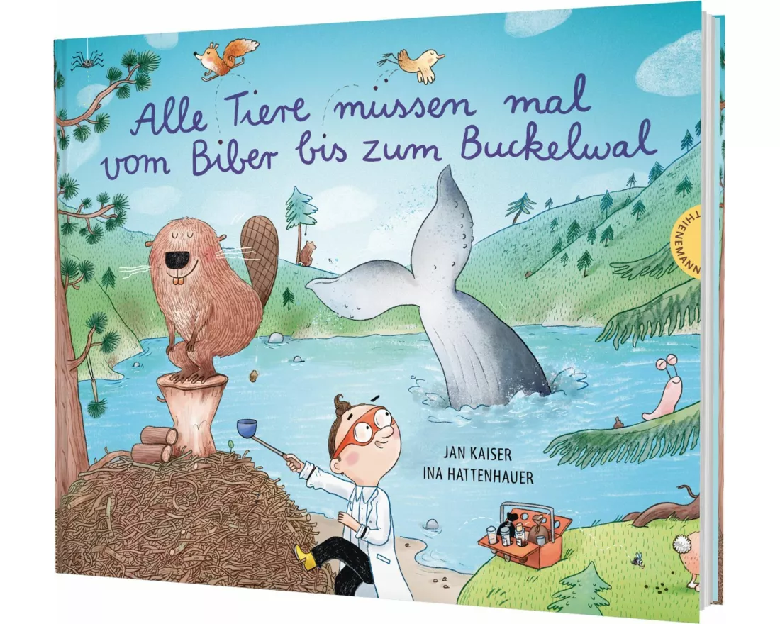 Alle Tiere müssen mal – vom Biber bis zum Buckelwal