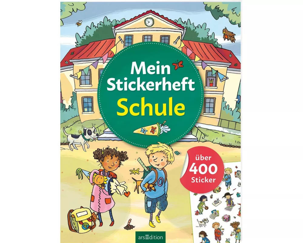 Mein Stickerheft – Schule