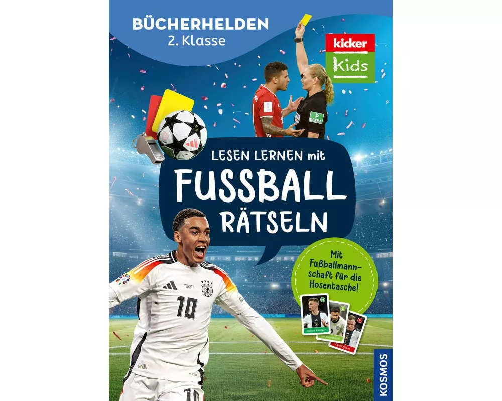 kicker Kids, Lesen lernen mit Fußballrätseln