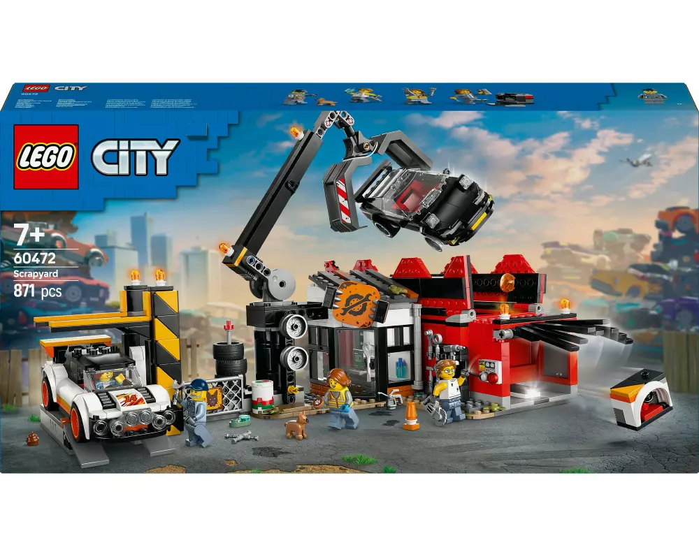 LEGO® City Schrottplatz mit Autos 60472
