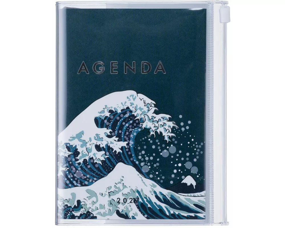 MARK'S 2026/27 Diary A6 Japan / Wave // Navy