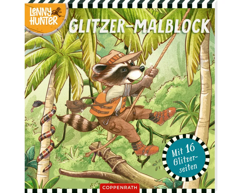Glitzer-Malblock