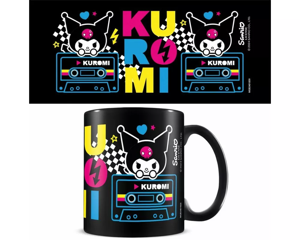 Kuromi (punk Vibes) Black Pod Mug