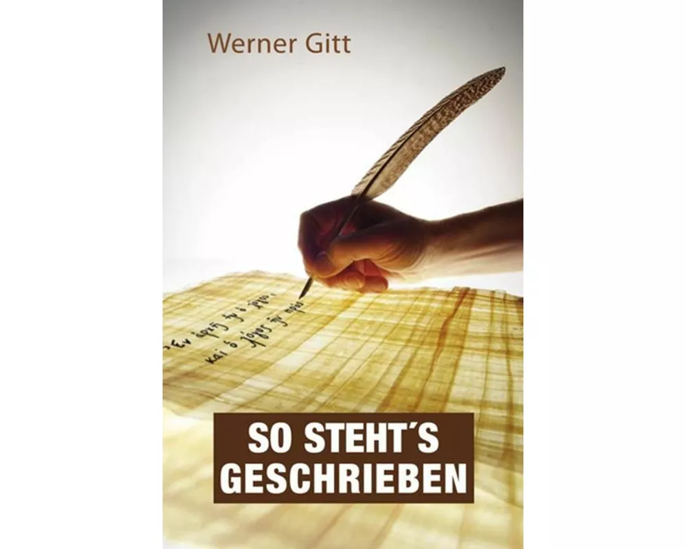 So steht's geschrieben