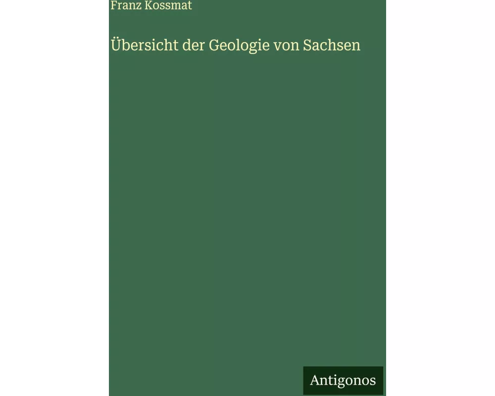 Übersicht der Geologie von Sachsen