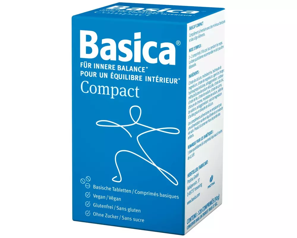 Basica Compact Basische Tabletten 120 Stück