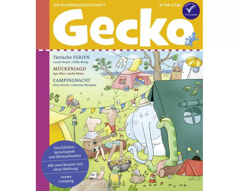 Gecko Kinderzeitschrift Band 108