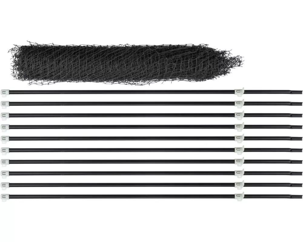 Trixie Mobiler Hundezaun, 15 m, Schwarz