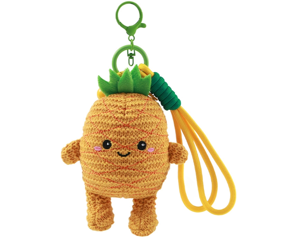 I-TOTAL Schlüsselanhänger gehäkelt XL3455H Poppy Pineapple