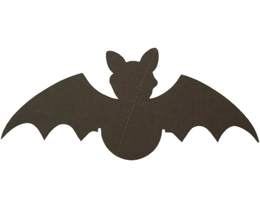 Dekomat AG Fledermaus, Papier, Nylonfaden, 30 x 14 cm