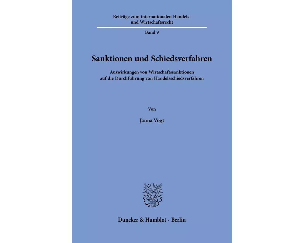 Sanktionen und Schiedsverfahren
