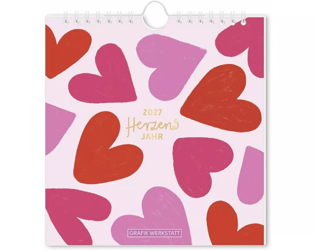 Postkartenkalender 2027 Herzensjahr