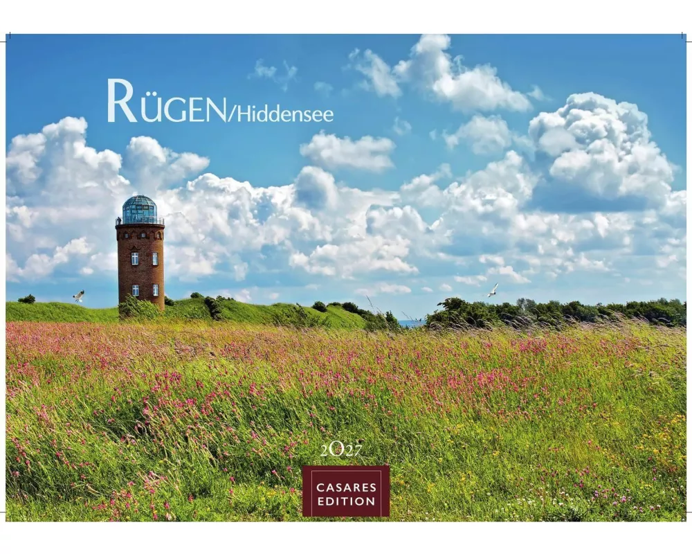 Rügen Kalender 2027 - Wandkalender | Fotokalender Deutschland 24x35cm |mit stimmungsvollen Bildern von Kreidefelsen, Stränden, Ostseebädern und Naturp