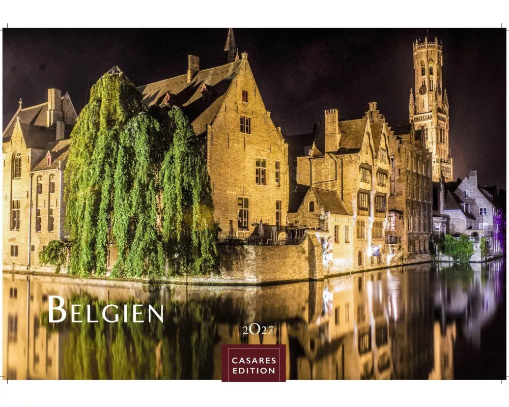 Belgien Kalender 2027 - Wandkalender | Fotokalender Belgien 24x35cm - . mit 12 atemberaubenden Fotos von Belgien