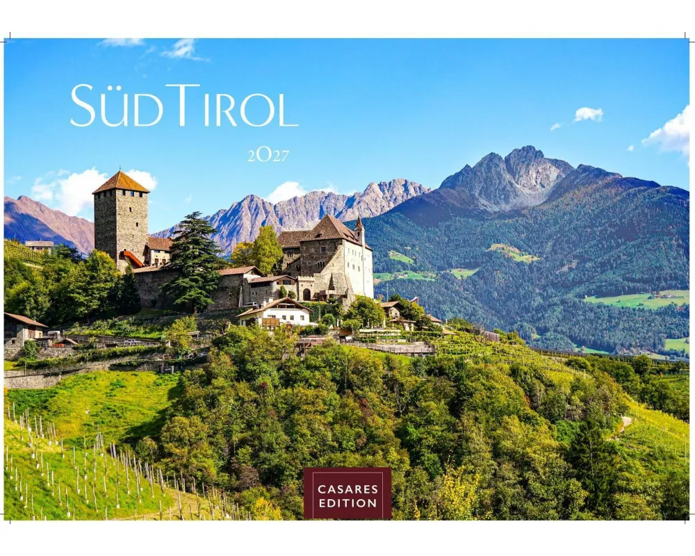 Südtirol Kalender 2027 - Wandkalender | Fotokalender Italien 35x50cm - 12 eindrucksvolle Fotografien aus Südtirol