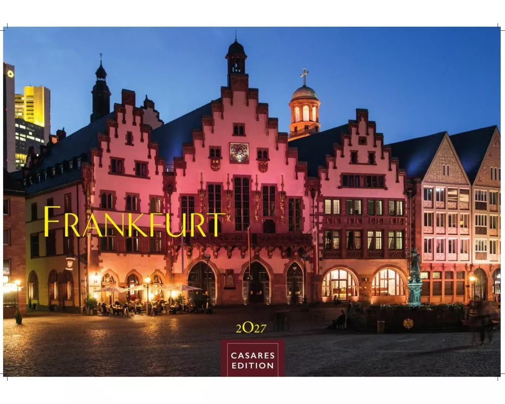 Frankfurt Kalender 2027 - Wandkalender | Fotokalender Deutschland 24x35cm - faszinierende Stadtansichten der Mainmetropole mit 12 großformatigen Bilde