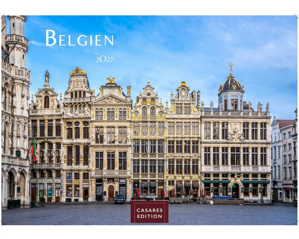 Belgien Kalender 2027 - Wandkalender | Fotokalender Belgien 35x50cm - . mit 12 atemberaubenden Fotos von Belgien