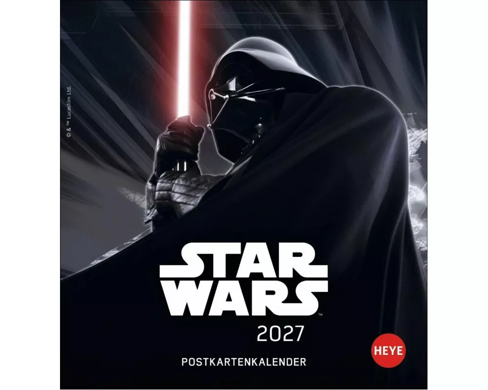 Star Wars Postkartenkalender 2027
