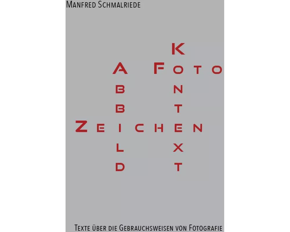 Manfred Schmalriede | Abbild Kontext Zeichen Foto