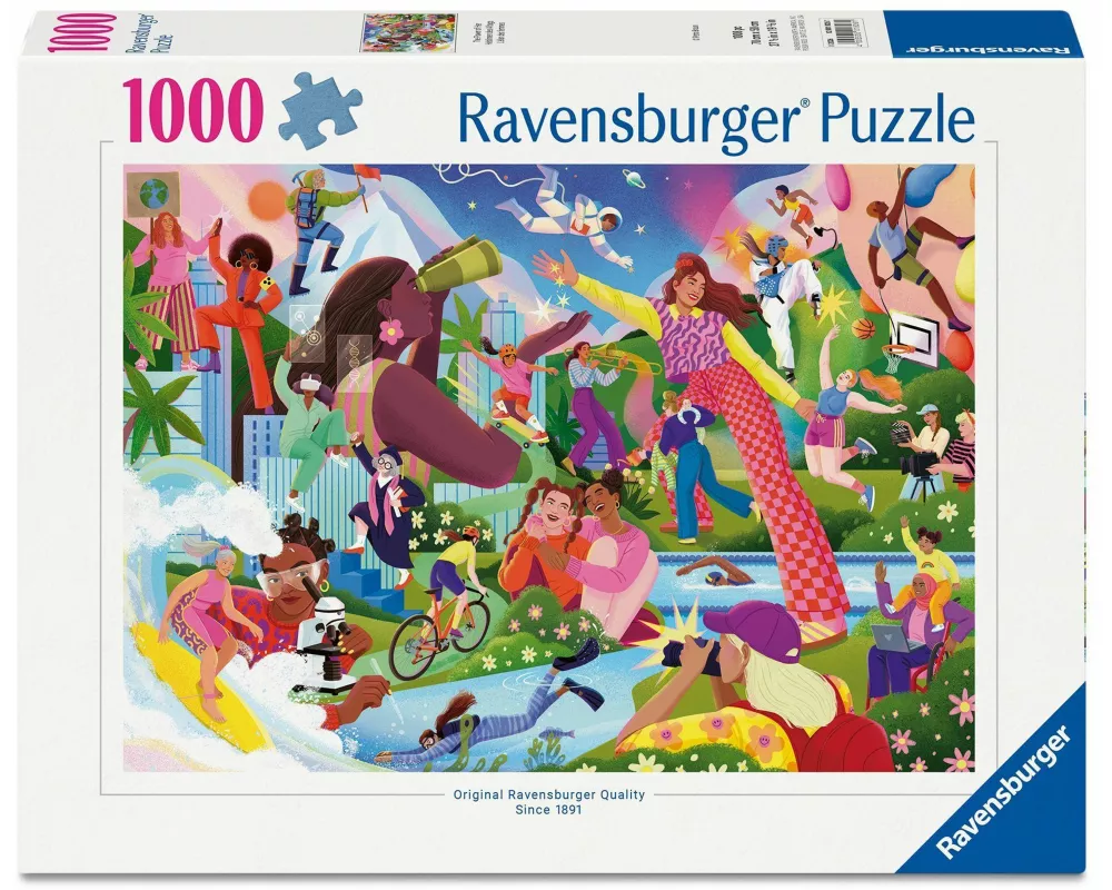 Erwachsenenpuzzle 1000 Teile - Heldinnen des Alltags