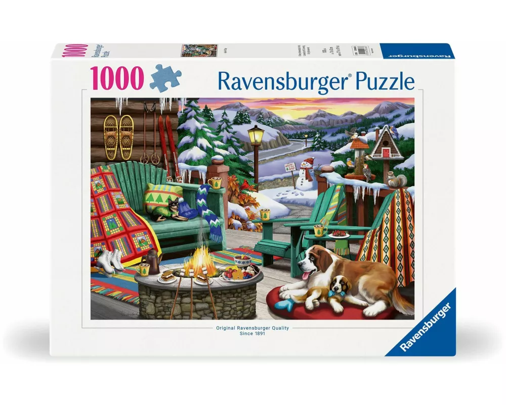 Erwachsenenpuzzle 1000 Teile - Wohlfühlabend