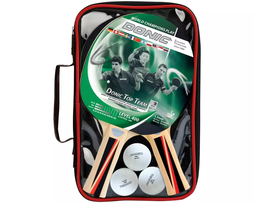 DONIC Schildkröt Tischtennis Set Top Team 400