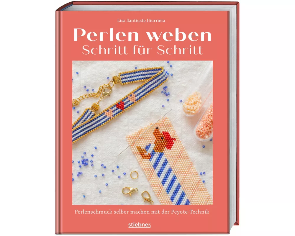 Perlen weben Schritt für Schritt