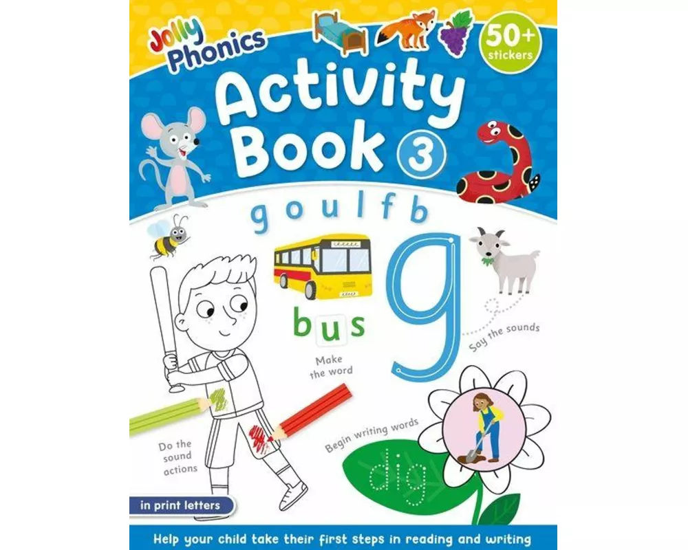 Jolly Phonics Activity Book 3