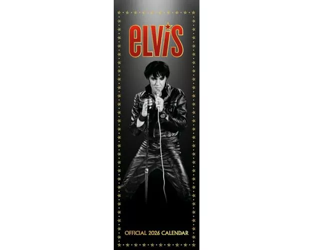 Elvis 2026 Slim Calendar