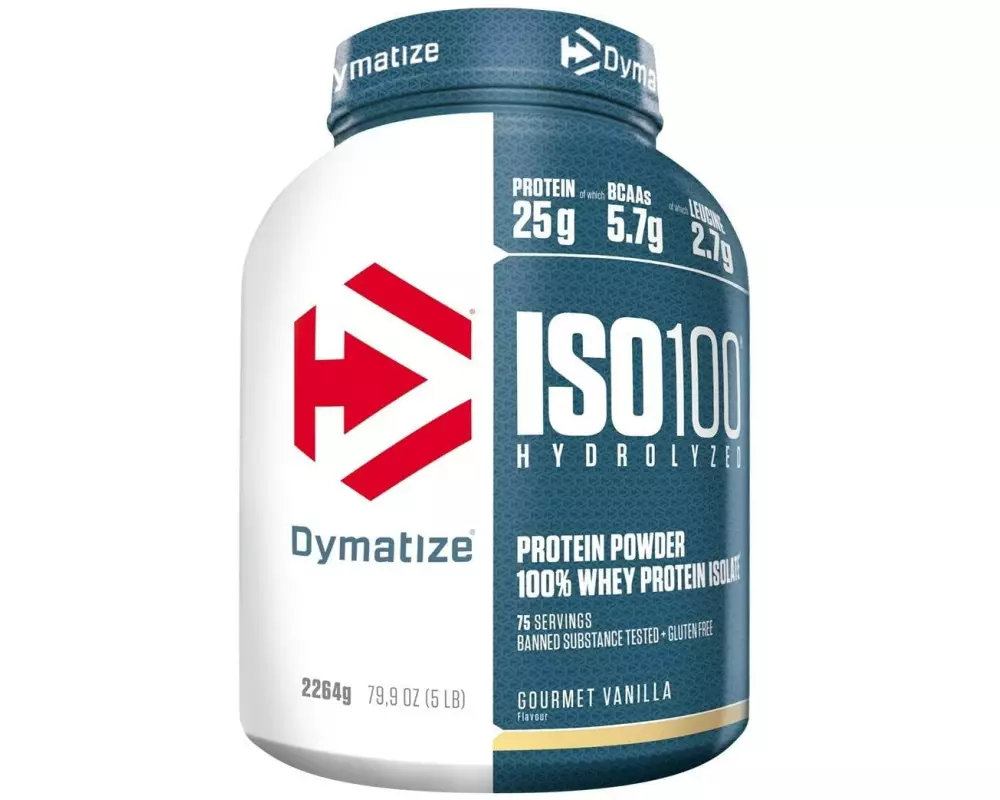 Dymatize Pulver ISO 100 Hydrolyzed Vanille 2264 g
